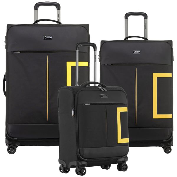 مجموعه سه عددی چمدان نشنال جئوگرافیک مدل  NG10 - 700479