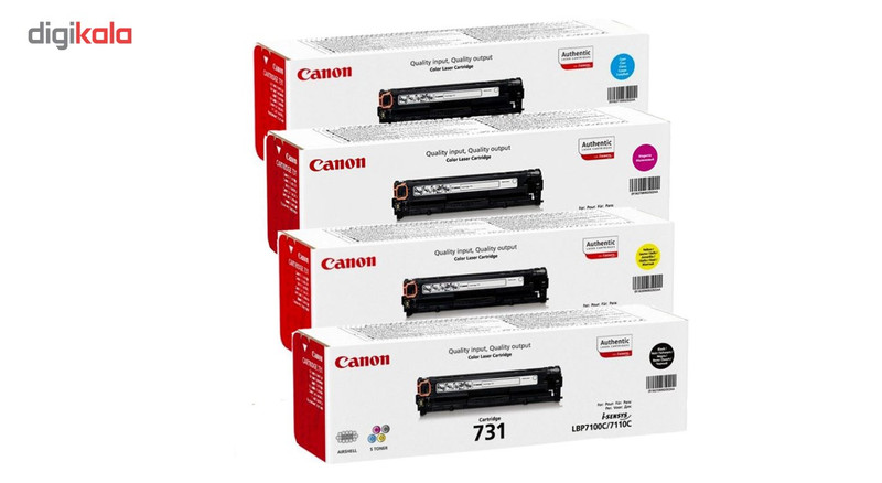 پک کارتریج چهار عددی کانن مدل 731