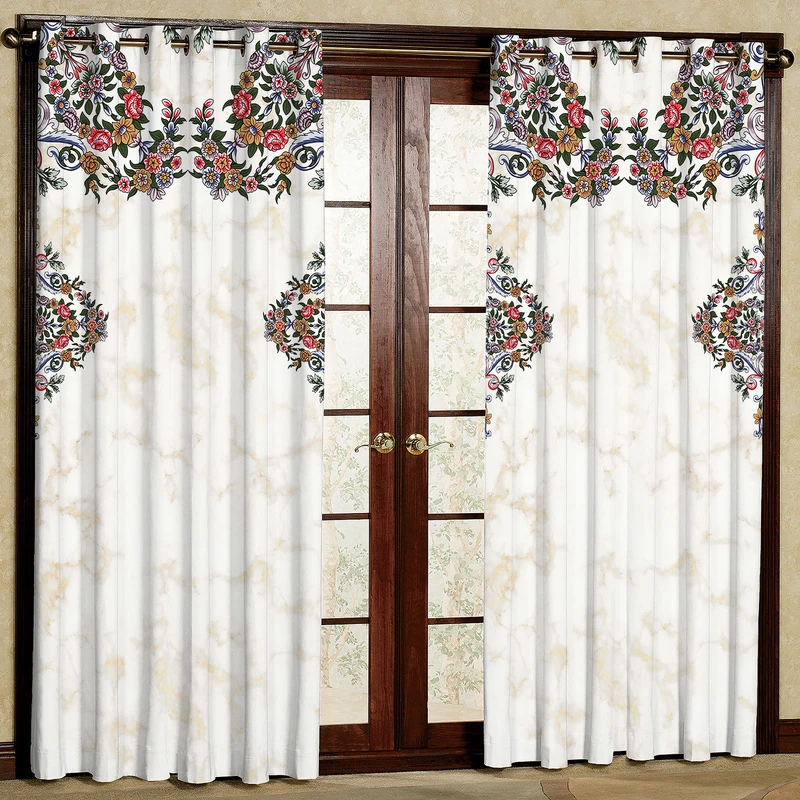 پرده مدل مخمل پانچی کد 4210 سایز 200x140 سانتی متر