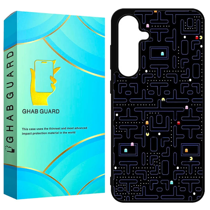 کاور قاب گارد طرح پکمن مدل GS25FE مناسب برای گوشی موبایل سامسونگ Galaxy S25 FE 