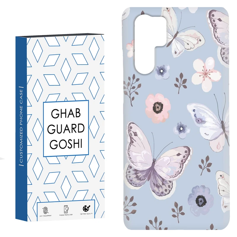 کاور قاب گارد گوشی طرح پروانه کد Dimo-004 مناسب برای گوشی موبایل هوآوی Huawei P30 Pro