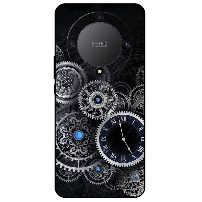 کاور مگافون طرح ساعت مدل 8161 مناسب برای گوشی موبایل آنر Magic 5 Lite