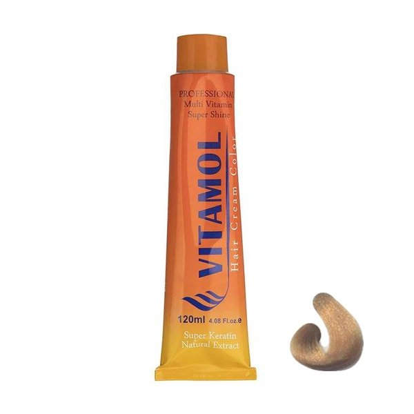 رنگ مو ویتامول شماره 457.11 حجم 120 میلی لیتر رنگ کاراملی روشن 