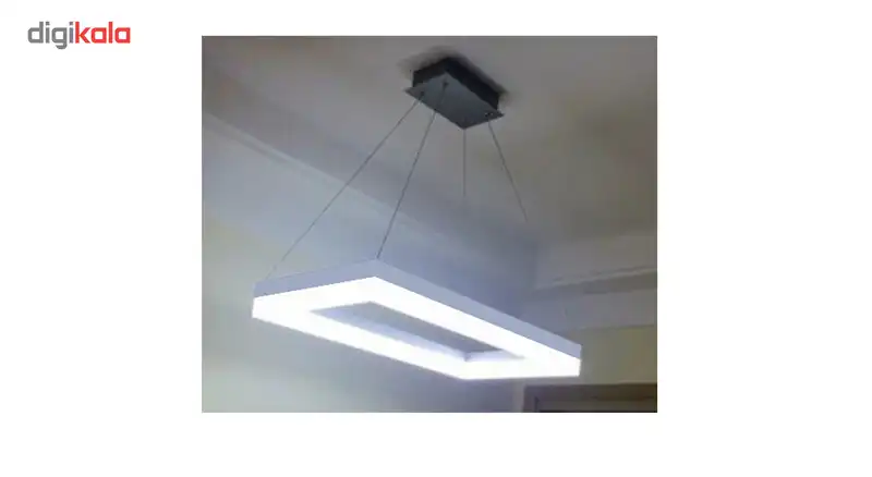 لوسترسقفی مدرن مستطیل ماد1طبقه کدN105b