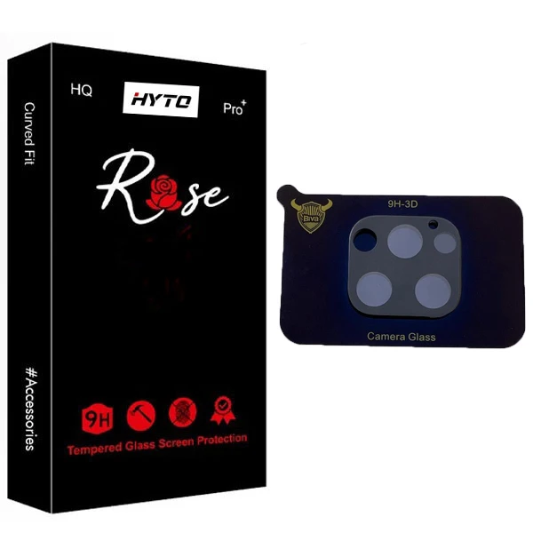 محافظ لنز دوربین هیتو مدل Rose 3D مناسب برای گوشی موبایل اپل iPhone 12 Pro