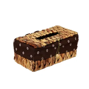 جعبه دستمال کاغذی آتریسا مدل حصیری