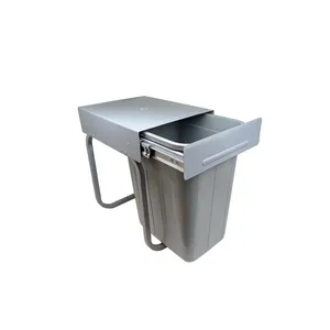 سطل زباله کابینتی نازکو مدل تک مخزن سایز متوسط 