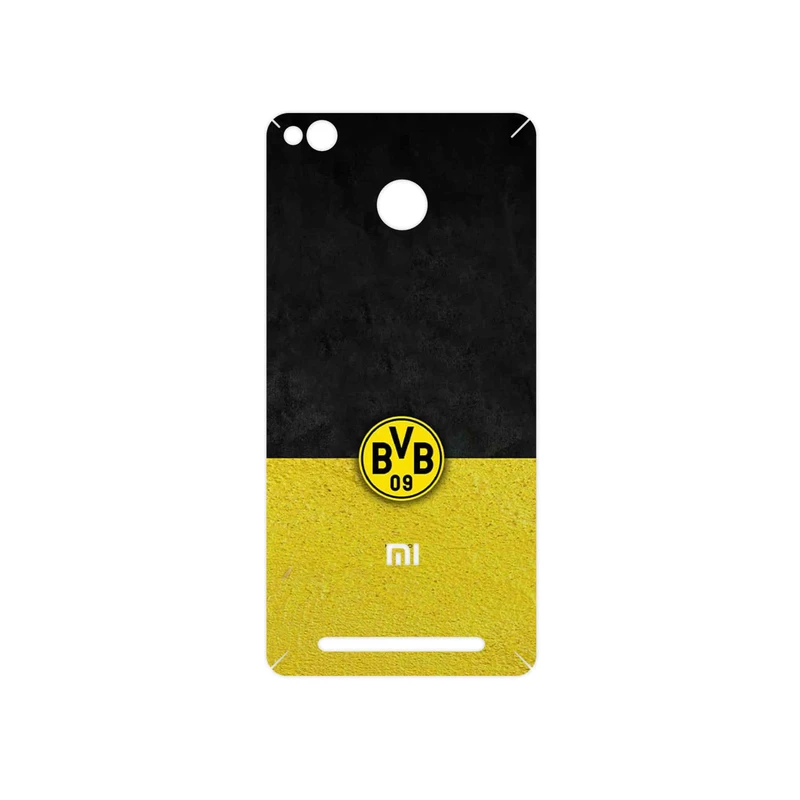 برچسب پوششی ماهوت مدل Borussia Dortmund FC مناسب برای گوشی موبایل شیائومی Redmi 3 Pro