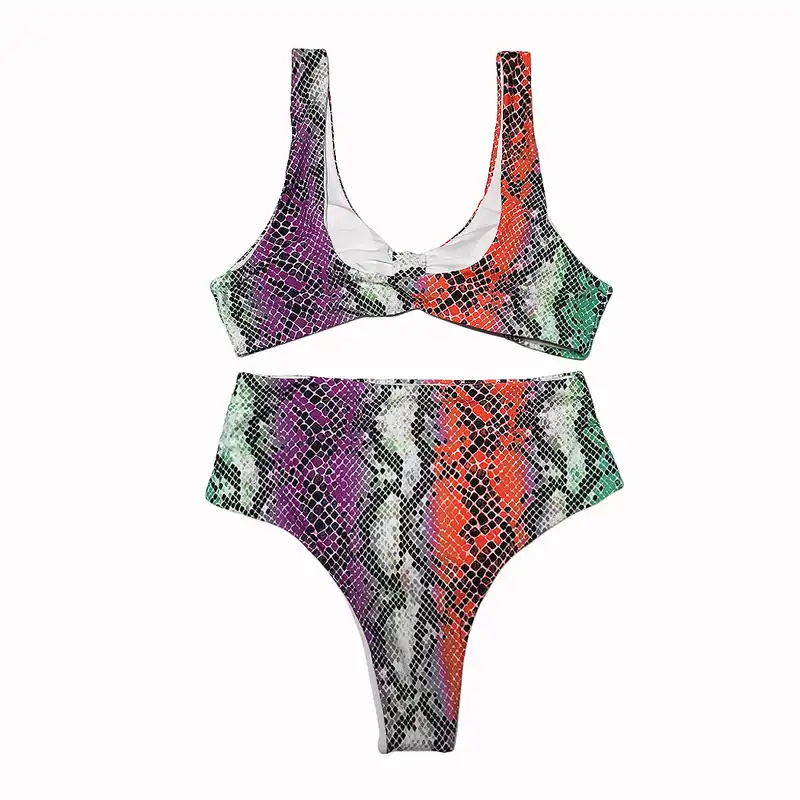 مایو زنانه شین مدل پوست ماری کد She-005