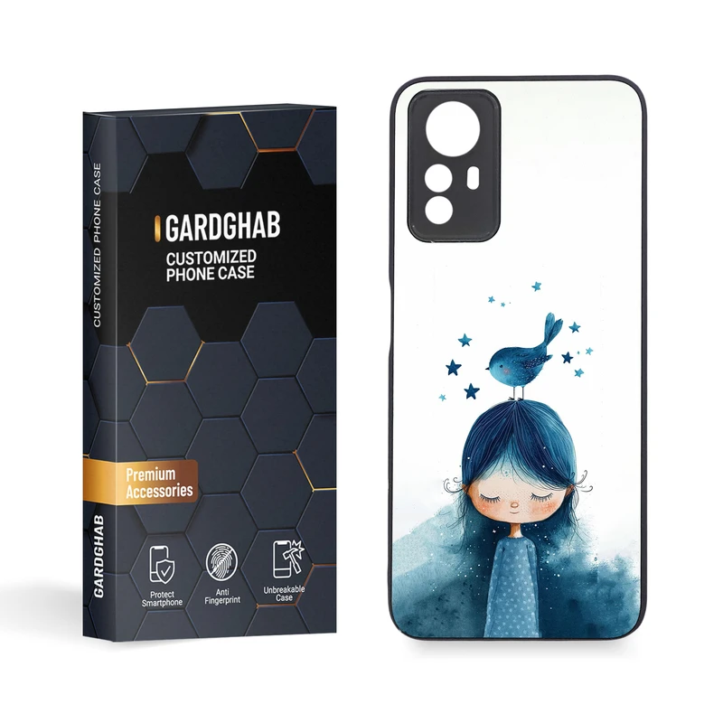 کاور گارد قاب مدل دخترانه مناسب برای گوشی موبایل شیائومی Redmi Note 12s 4G