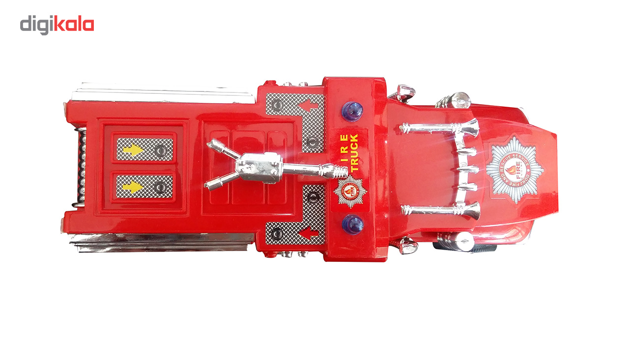 ماشین آتش نشانی قدرتی مدل DORJ TOY