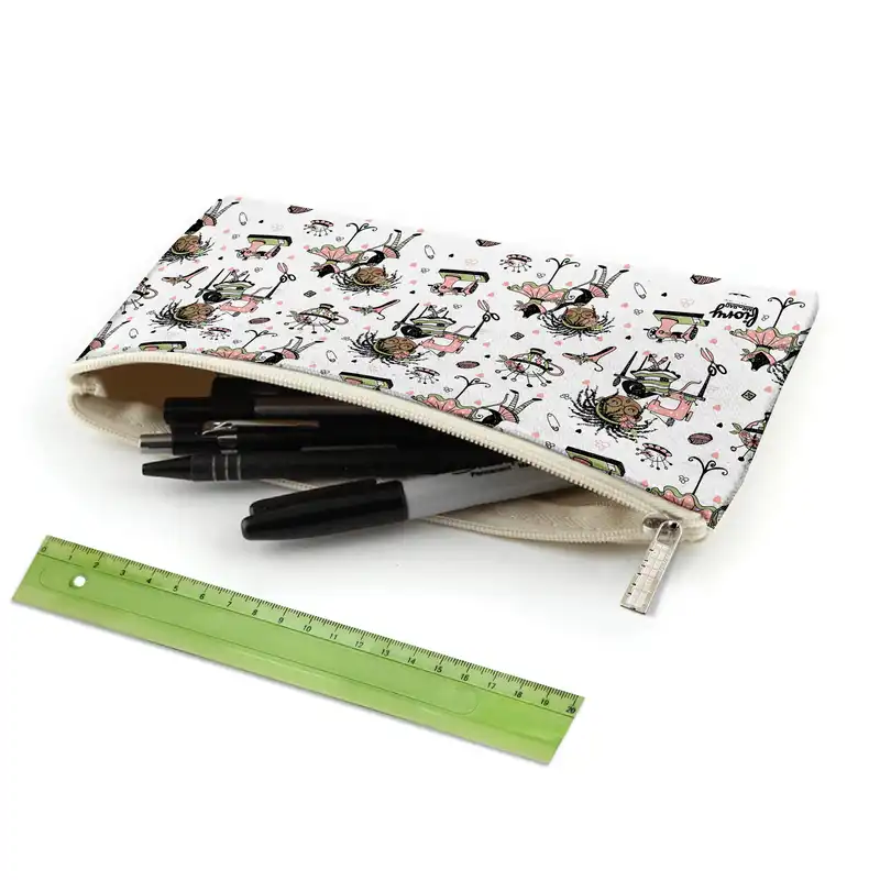 جامدادی مستر راد مدل دختر فانتزی طرح خیاط کد fiory 2028