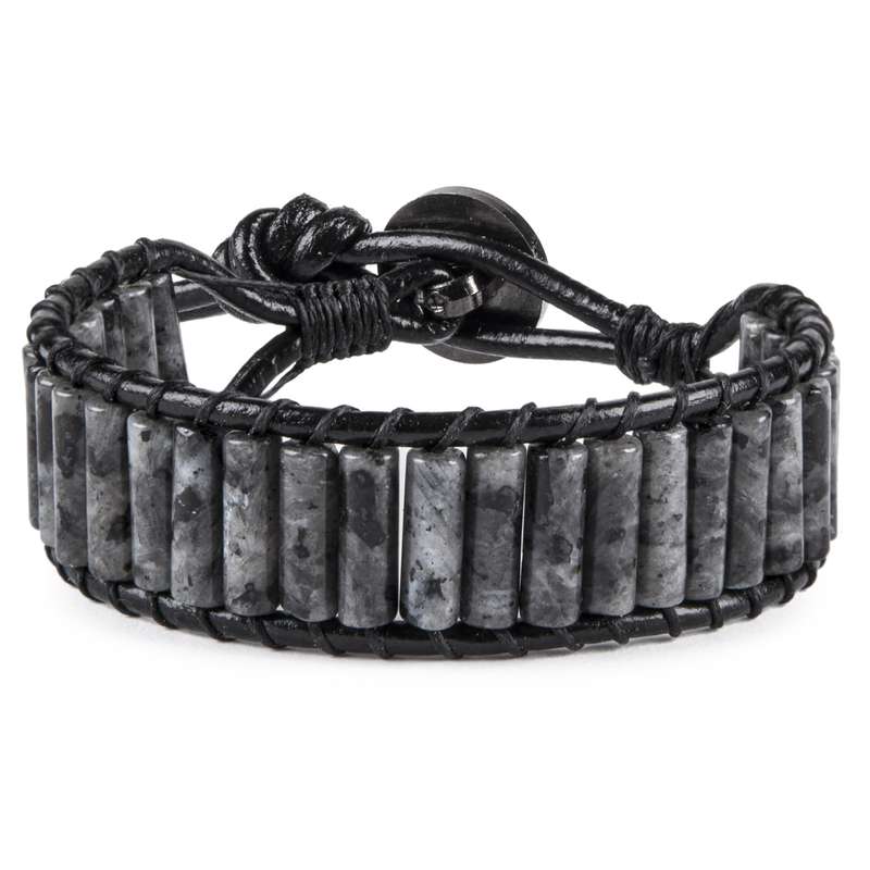 دستبند مردانه ریسه گالری مدل لابرادورسنس 1402