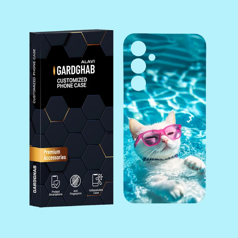 کاور گارد قاب علوی مدل حیوانات مناسب برای گوشی موبایل سامسونگ Galaxy A55