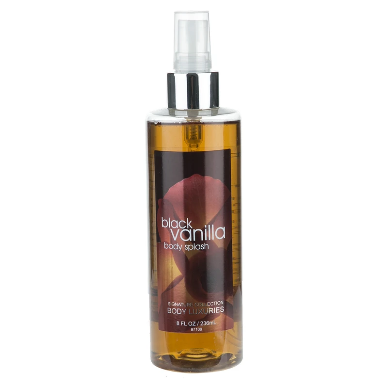 اسپری خوشبو کننده بدن زنانه بادی لاکچری مدل Black Vanilla حجم 236 میلی لیتر