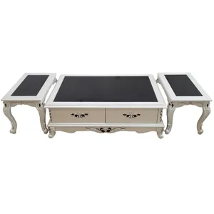 میز جلومبلی آمیتیس مدل CTHGSD12 - 310  با 2 عدد میز عسلی