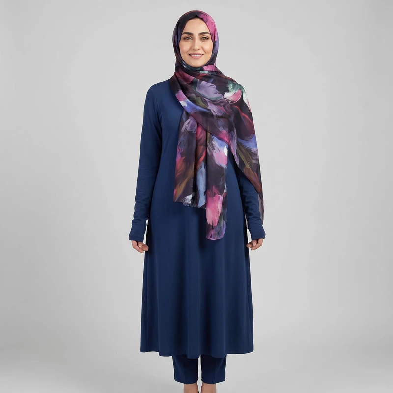 شال زنانه مدل نخی خاص مزونی کد ana-2529