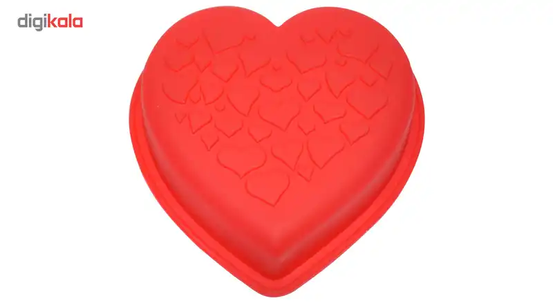قالب ژله و کیک سیلیکونی طرح قلب