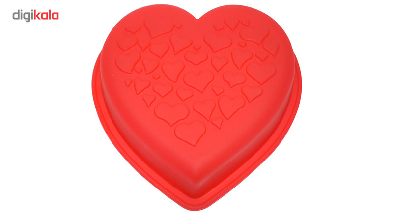 قالب ژله و کیک سیلیکونی طرح قلب