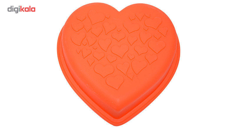 قالب ژله و کیک سیلیکونی طرح قلب