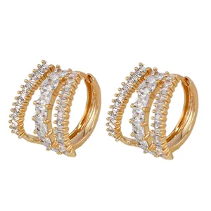 گوشواره حلقه ای زنانه ژوپینگ مدل AAE1195