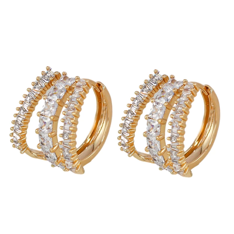 گوشواره حلقه ای زنانه ژوپینگ مدل AAE1195