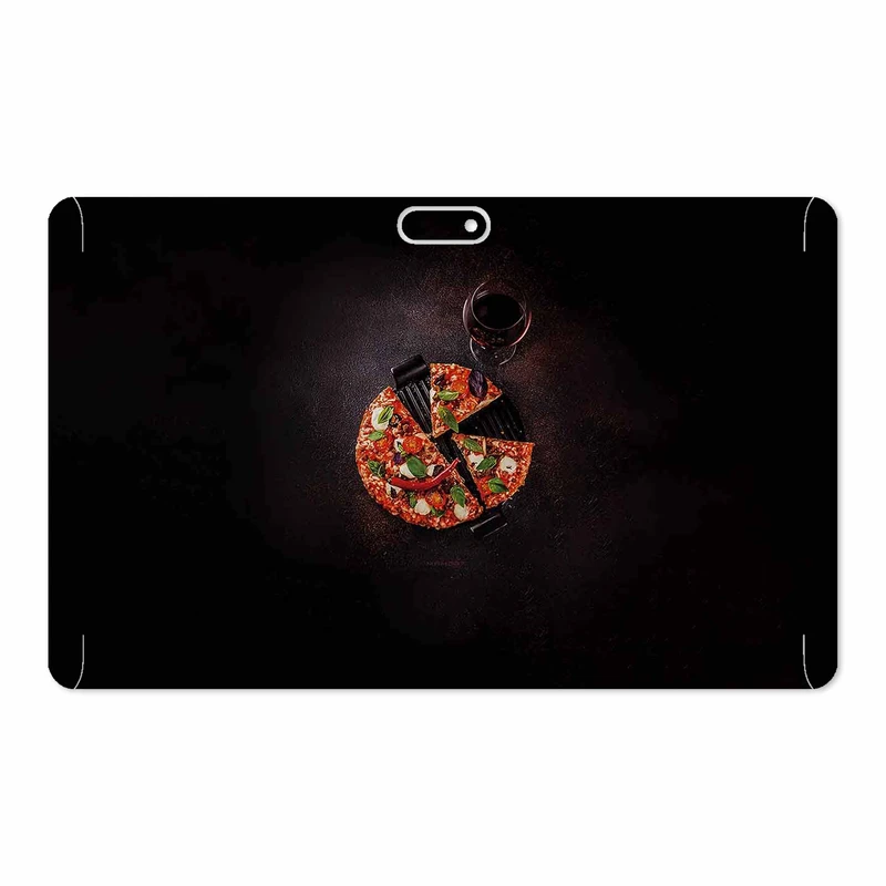 برچسب پوششی ماهوت مدل Pizza مناسب برای تبلت جی ال ایکس W11 Plus