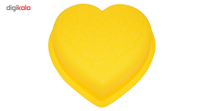 قالب ژله و کیک سیلیکونی طرح قلب