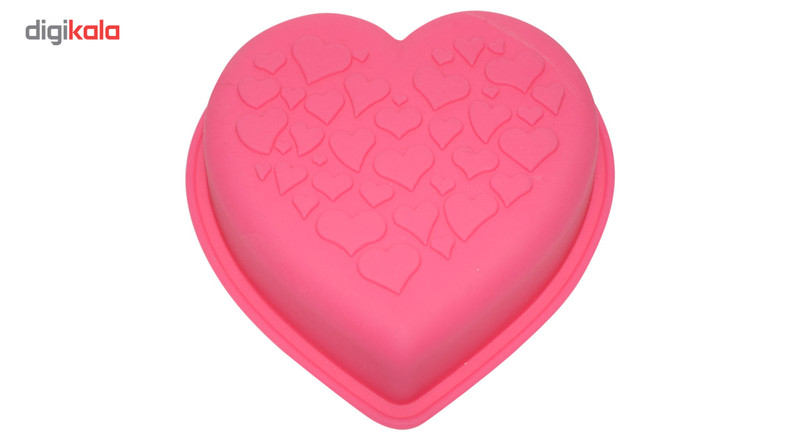 قالب ژله و کیک سیلیکونی طرح قلب