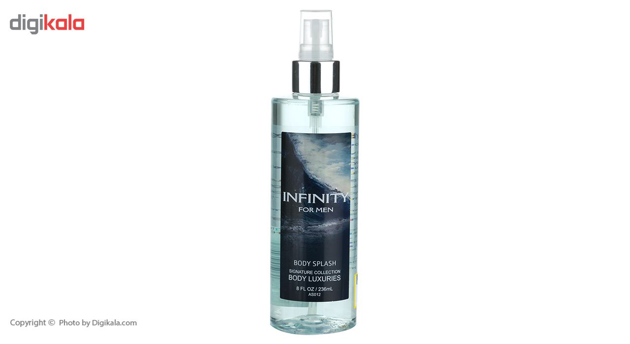 اسپری خوشبو کننده بدن مردانه بادی لاکچری مدل Infinity حجم 236 میلی لیتر -  - 2