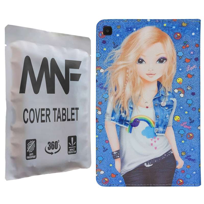 کیف کلاسوری ام ان اف طرح دختر فانتزی کد M-300 مناسب برای تبلت سامسونگ Galaxy Tab A 8.0 2019 T290 / T295 کیف کلاسوری ام ان اف طرح دختر فانتزی کد M-300 مناسب برای تبلت سامسونگ Galaxy Tab A 8.0 2019 T290 / T295