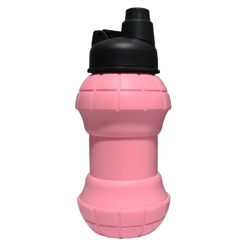 قمقمه مدل سیلیکونی نارنجکی کد G1 گنجایش 0.5 لیتر