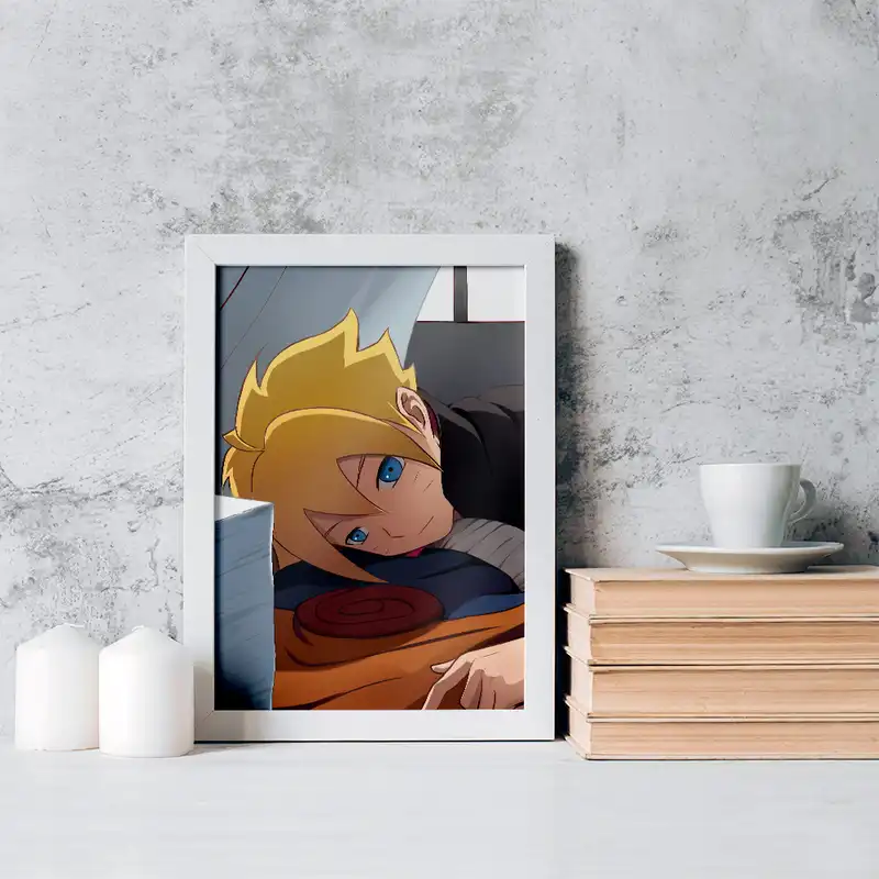 تابلو خندالو مدل بوروتو اوزوماکی انیمه بوروتو کد 15755