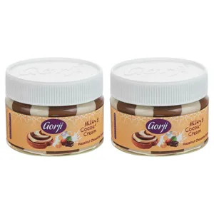 کرم کاکائو فندقی شیری گرجی - 250 گرم بسته 2 عددی