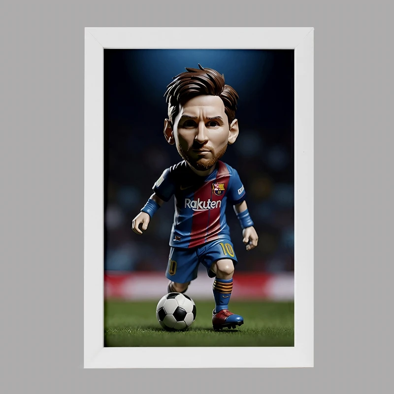 تابلو خندالو مدل لیونل مسی کد F5000