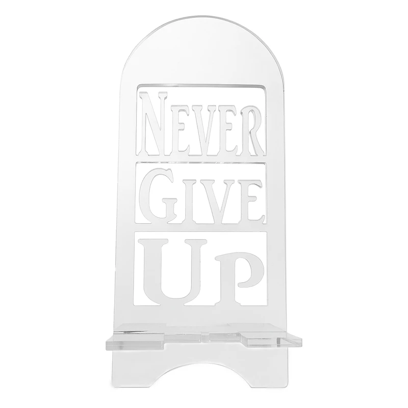 پایه نگهدارنده گوشی موبایل و تبلت مدل Never Give Up
