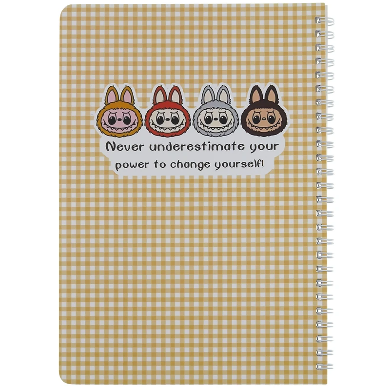 دفتر مشق 60 برگ پانداک مدل صفحات طرحدار طرح لبوبو کد 895