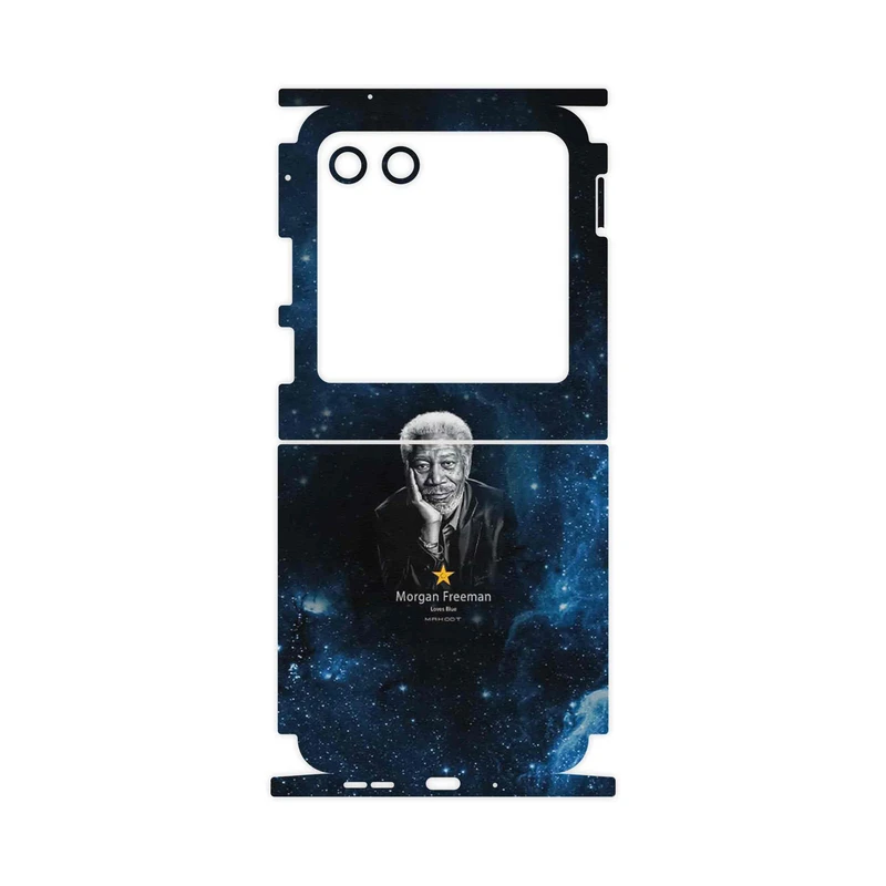 برچسب پوششی ماهوت مدل Morgan Freeman-FullSkin مناسب برای گوشی موبایل موتورولا Razr 40 Ultra