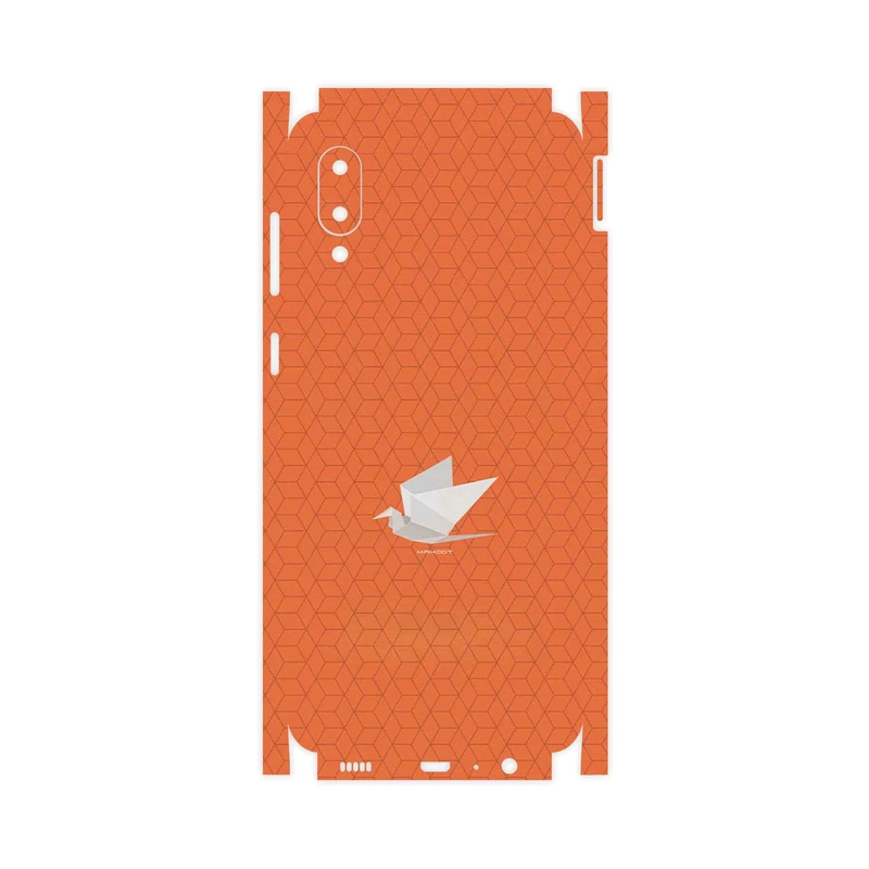 برچسب پوششی ماهوت مدل Minimalist origami bird-FullSkin مناسب برای گوشی موبایل سامسونگ Galaxy M02