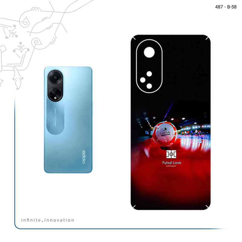 برچسب پوششی ماهوت مدل Futsal مناسب برای گوشی موبایل اپو A98