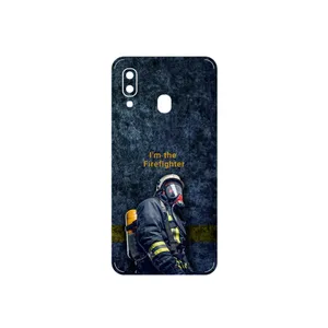 MAHOOT Firefighter Cover Sticker for Samsung Galaxy A40