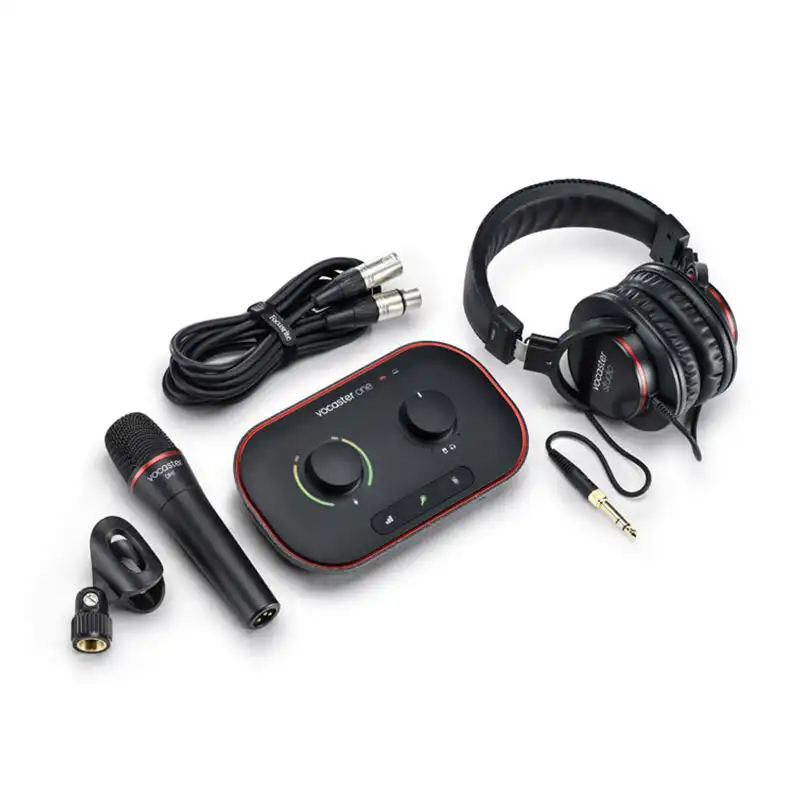 پکیج کارت صدا استودیو فوکوس رایت مدل Vocaster One Studio
