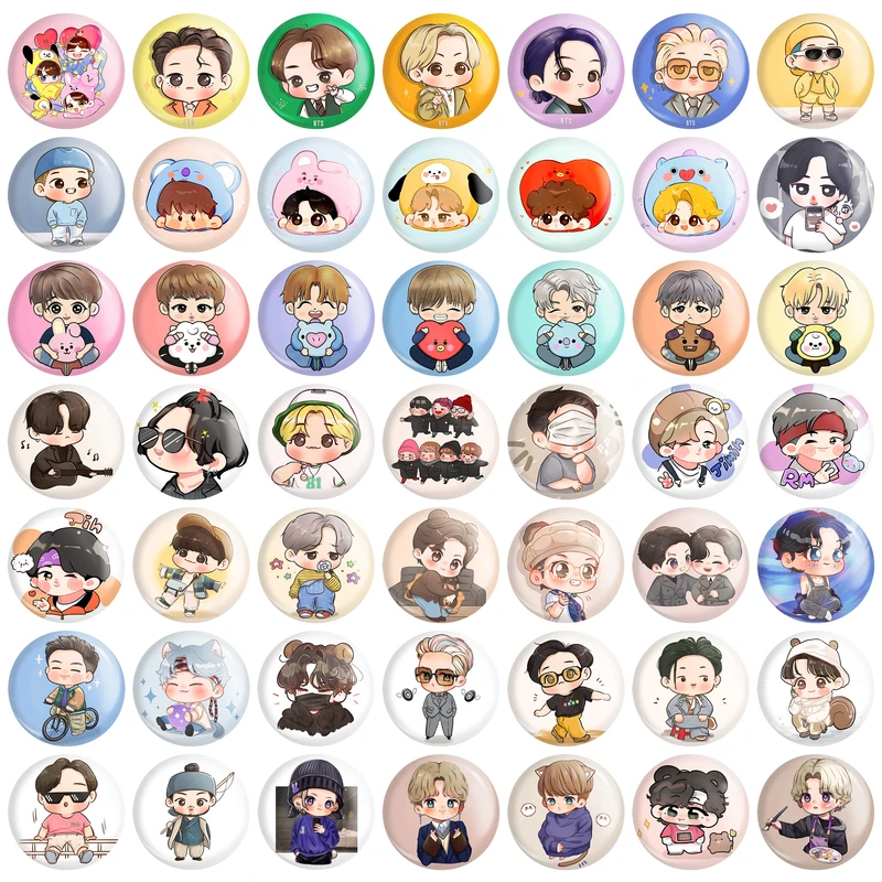 مگنت خندالو مدل بنگتن کد 69 بسته 49 عددی