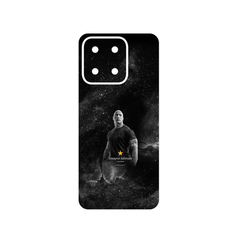 برچسب پوششی ماهوت مدل Dwayne Johnson مناسب برای گوشی موبایل آنر X5b Plus