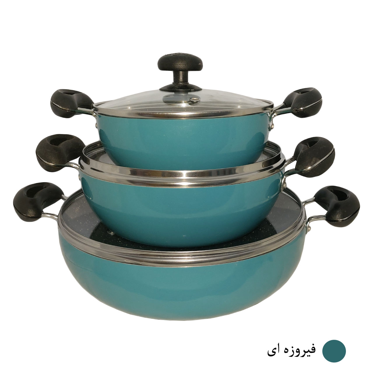 سرویس تابه 6 پارچه مدل 1257 سرویس تابه 6 پارچه مدل 1257