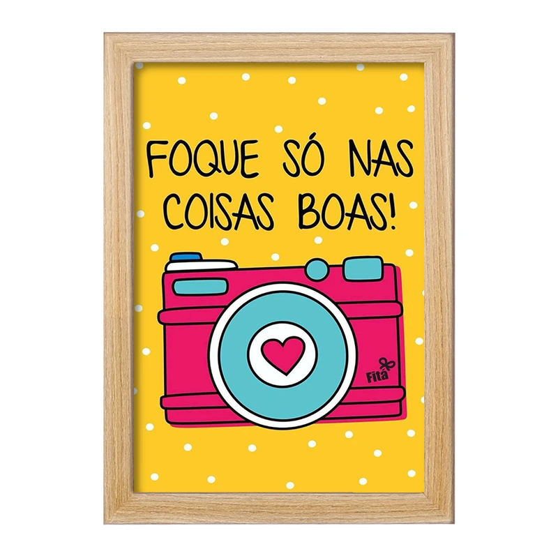 تابلو خندالو مدل دوربین  کد 1767