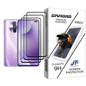 JF Diamond Glass MIX003 Screen Protector For Xiaomi Redmi K30 Pack Of 3
