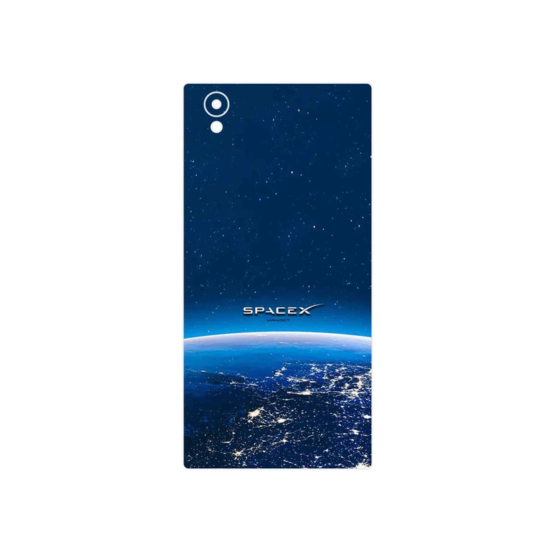 برچسب پوششی ماهوت مدل Space X مناسب برای گوشی موبایل سونی Xperia L1