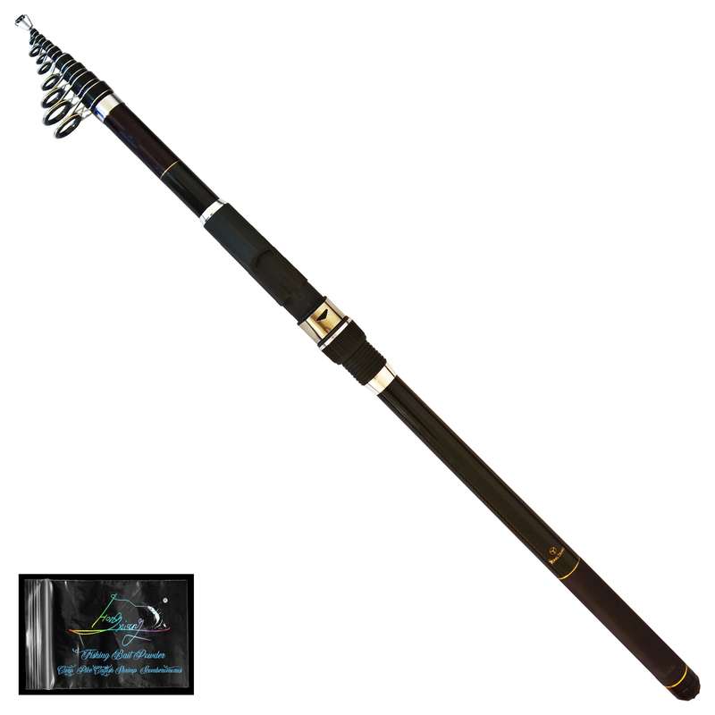 چوب ماهیگیری یانگ سونگ مدل Super Carbon Alpha 4.70 به همراه پک طعمه هونگ ژیانگ