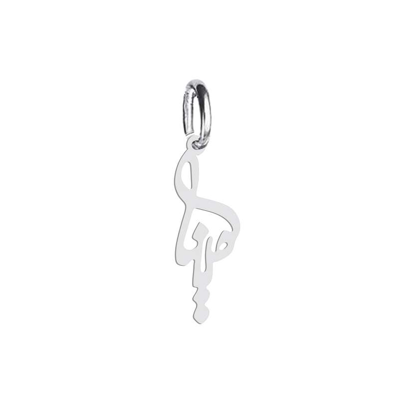 آویز گردنبند نقره هایکا طرح مینا مدل n.ha 217